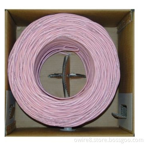 Communication Cable, 24awg UTP Cat5e LAN Cable Pass Fluke Test, New PVC Best Price